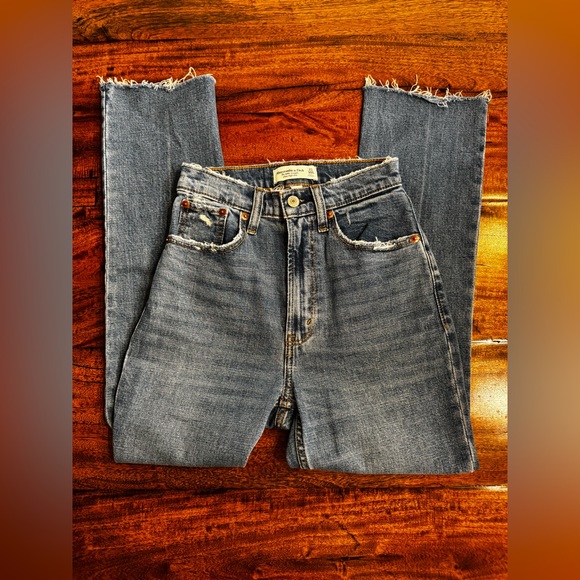 Women’s Abercrombie & fitch denim jeans size 000 - Picture 3 of 5